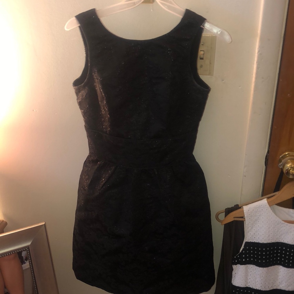 Simple black dress